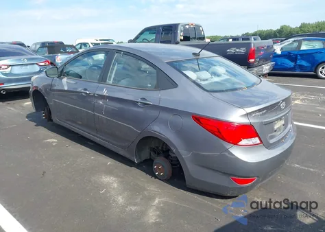 2016 Hyundai Accent Se z USA, uszkodzony, nr VIN KMHCT4AE5GU964727